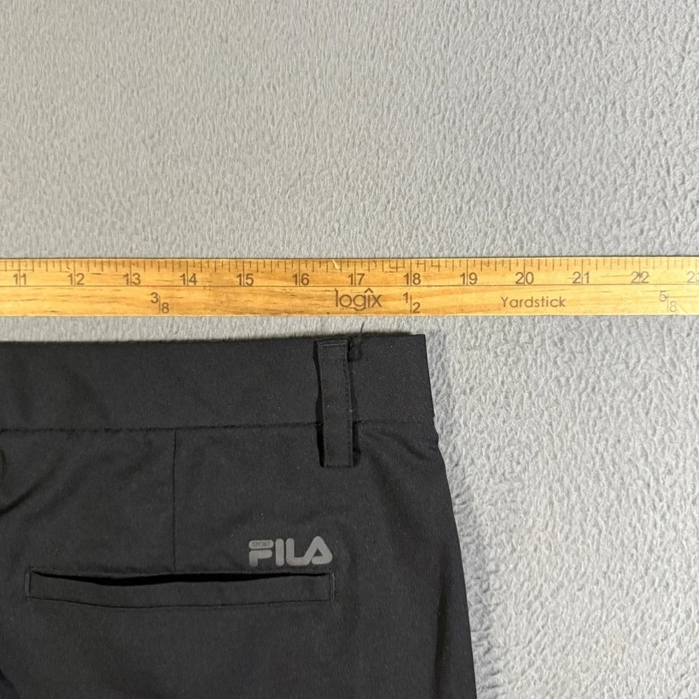 Vintage Fila Sport Golf Shorts Mens 36 Gray Golfing Casual Flat Front Activewear